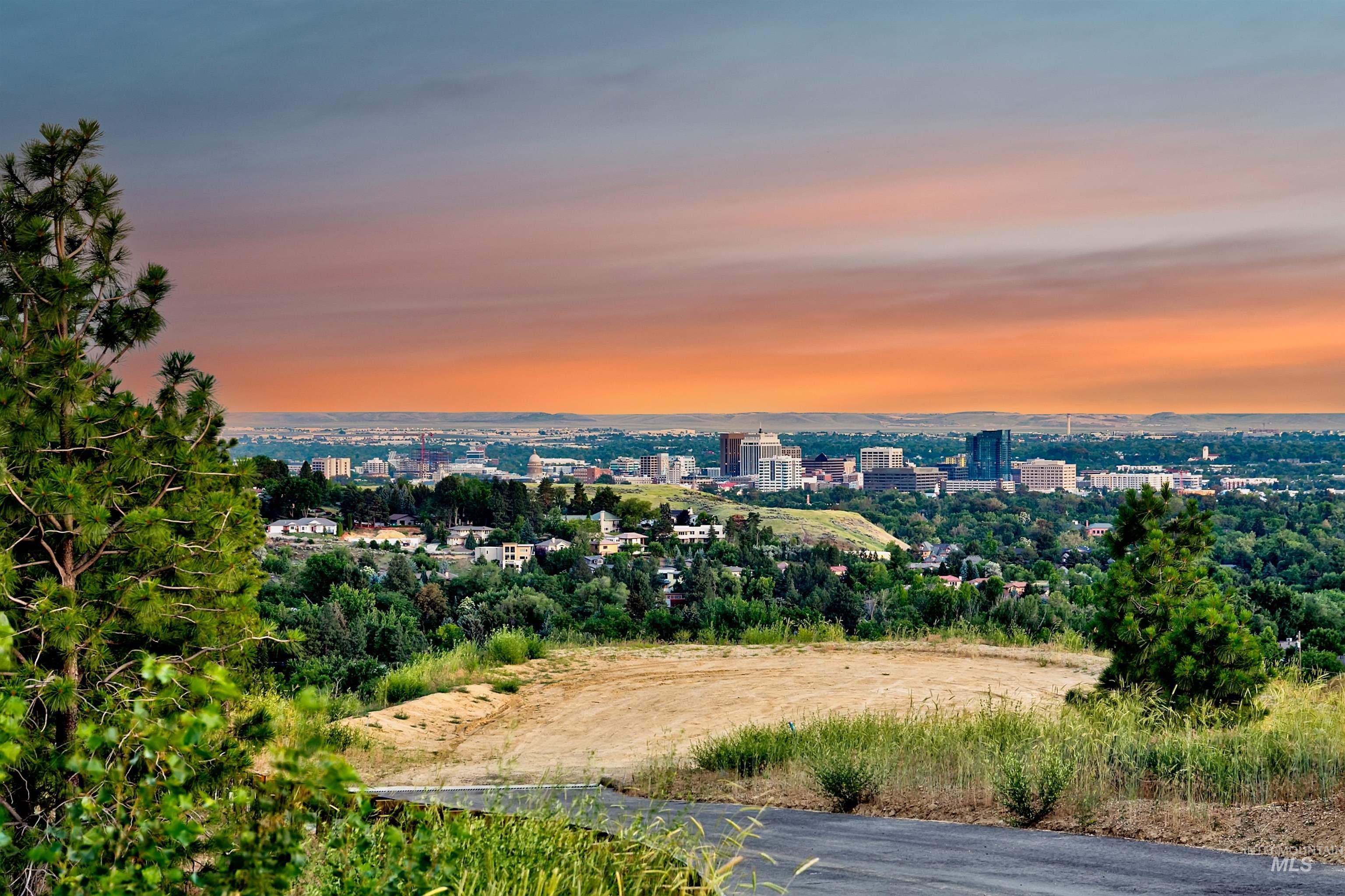 3685 North Capitol View Lane Boise, ID 83702 - Photo 6 of 36 Aerial view at dusk of a city view