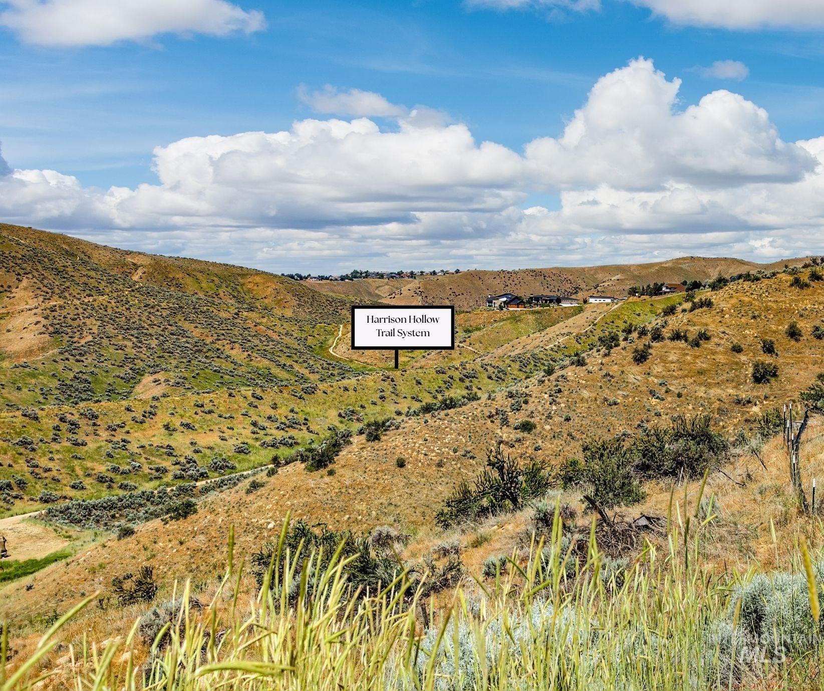 3685 North Capitol View Lane Boise, ID 83702 - Photo 8 of 36 Exterior view of a mountain backdrop