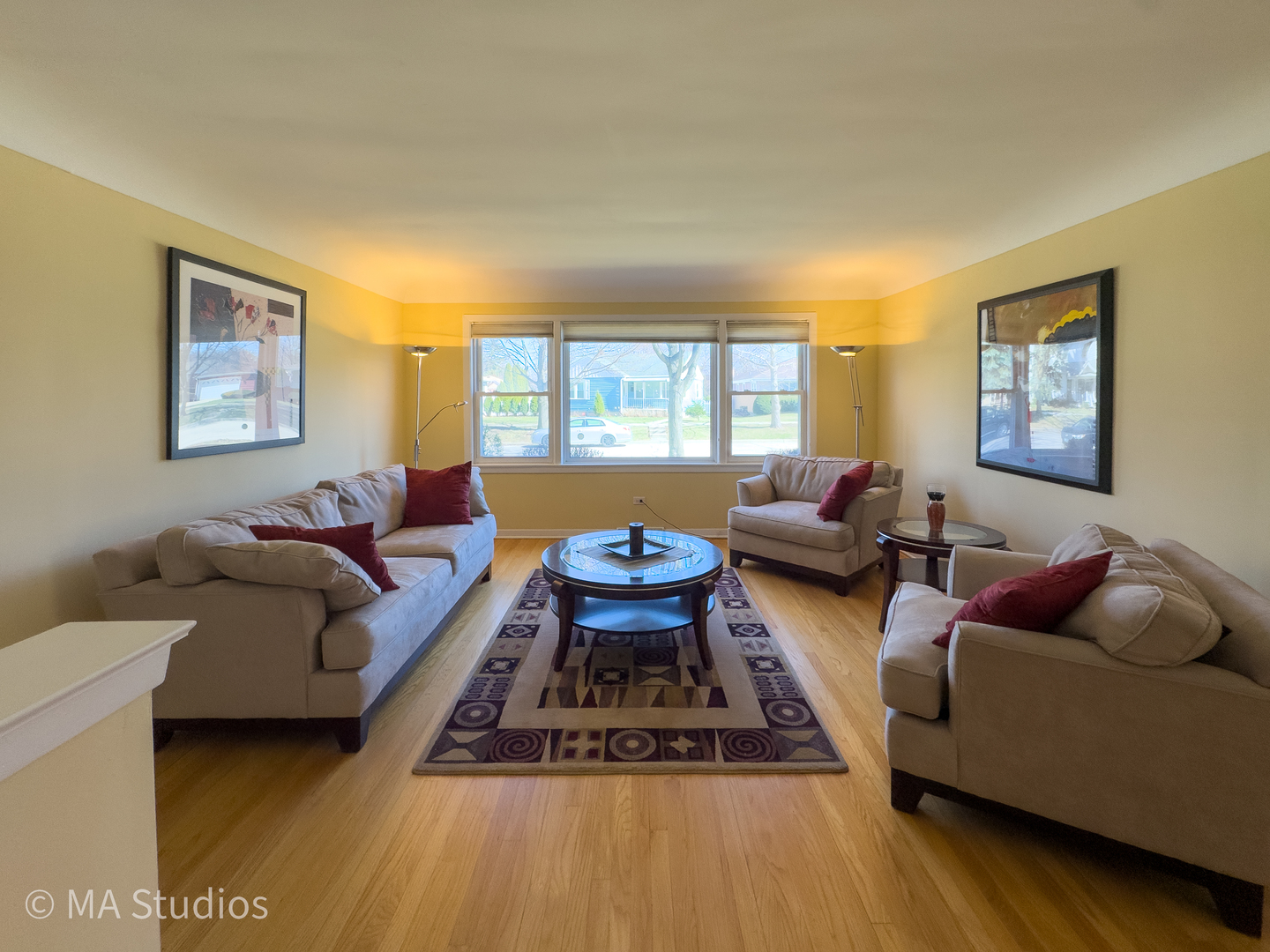 8912 Harms Road Morton Grove, IL 60053 - Photo 5 of 85 a living room with furniture or couch and a window
