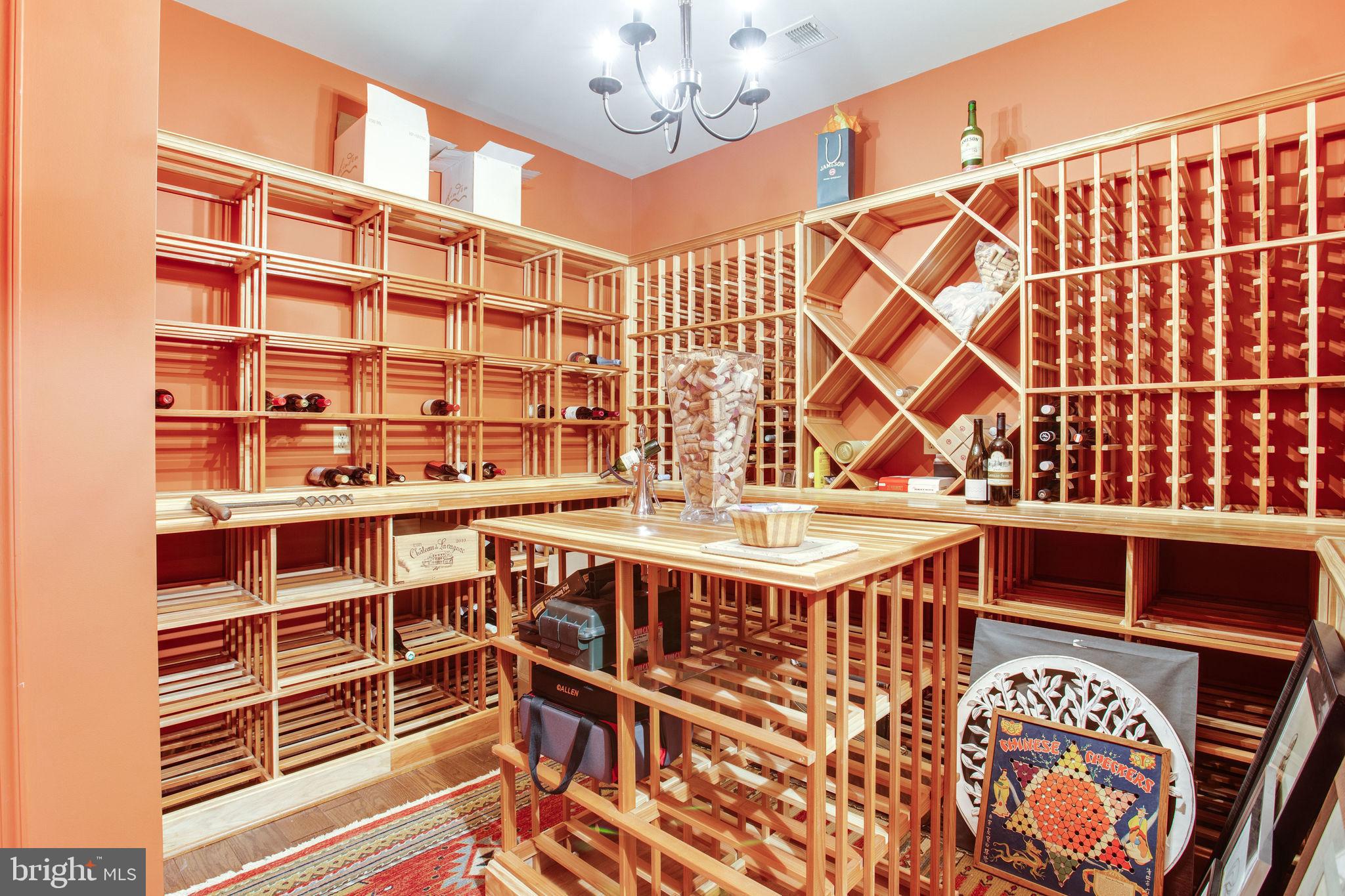 705 Clear Spring Road Great Falls, VA 22066 - Photo 46 of 62 Custom built wine room with 1700 bottle capacity