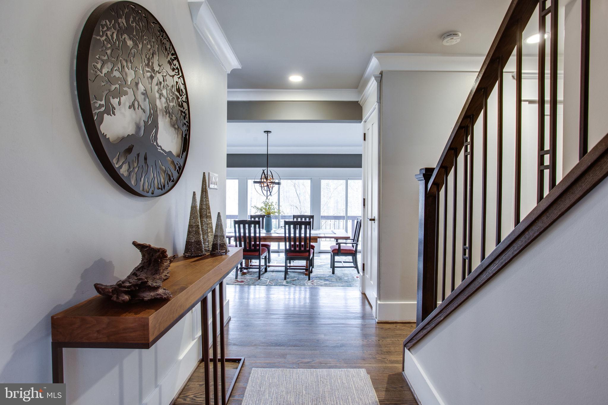 705 Clear Spring Road Great Falls, VA 22066 - Photo 6 of 62 Foyer leads into the Dining room
