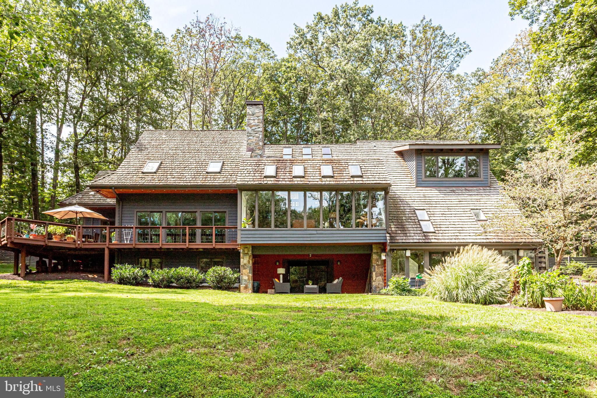 705 Clear Spring Road Great Falls, VA 22066 - Photo 55 of 62 Rear elevation