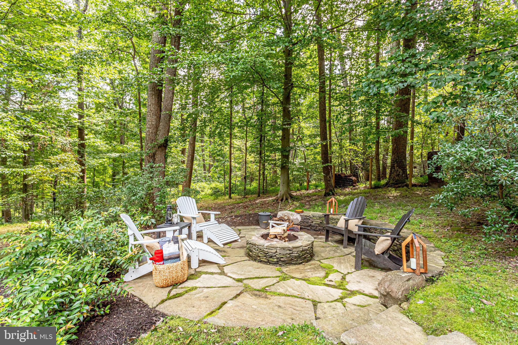 705 Clear Spring Road Great Falls, VA 22066 - Photo 61 of 62 Firepit patio