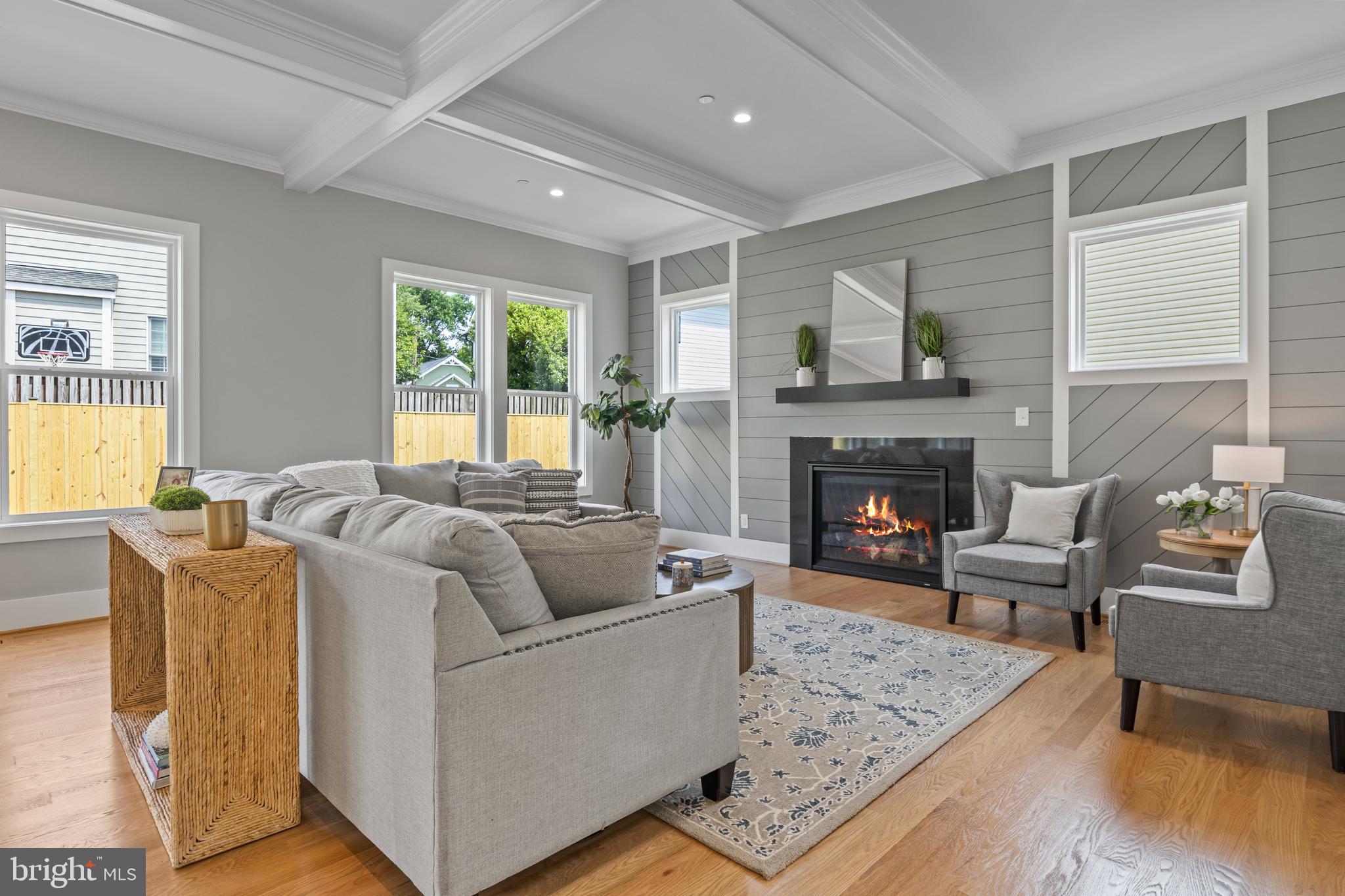 4408 Saul Road Kensington, MD 20895 - Photo 9 of 12 Gas fireplace with statement wall option