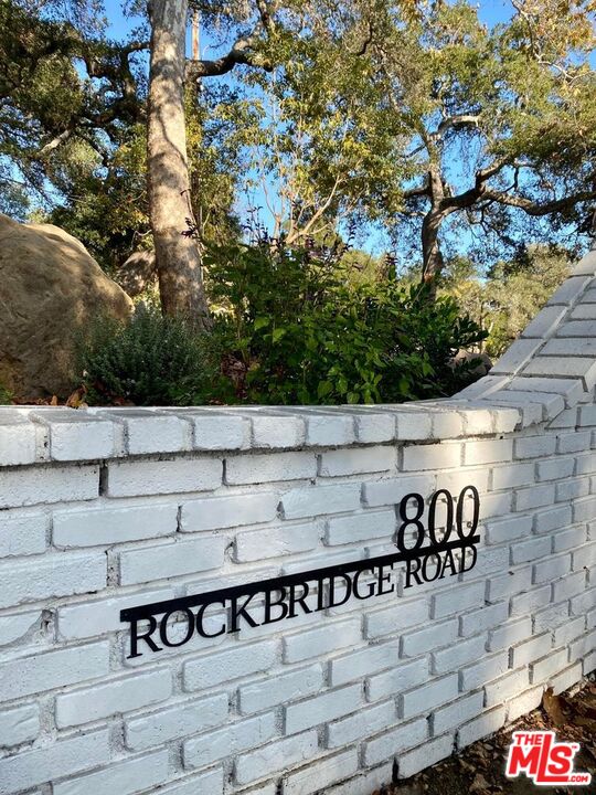 a view of a street sign