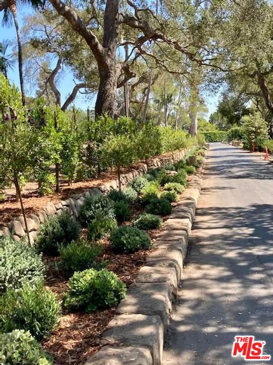 800 Rockbridge Road Santa Barbara, CA 93108 - Photo 4 of 20 a backyard of a house with lots of green space