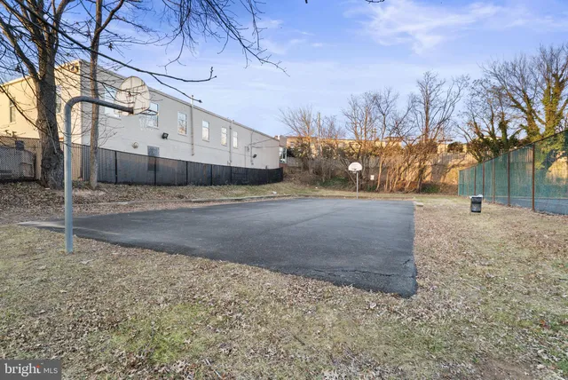 a view of a backyard of a house