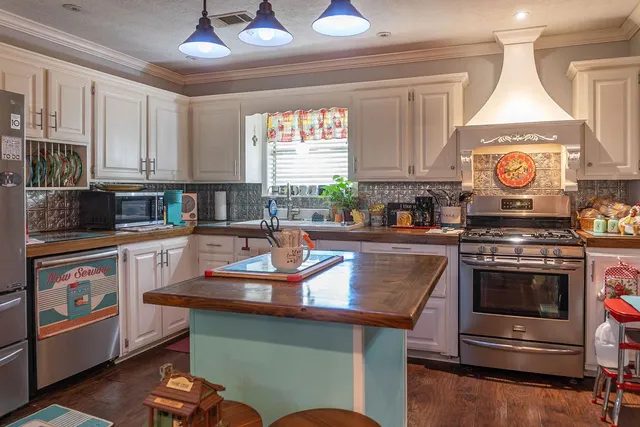 a room with storage and utility