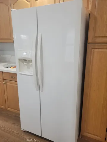 a room with a washer and dryer