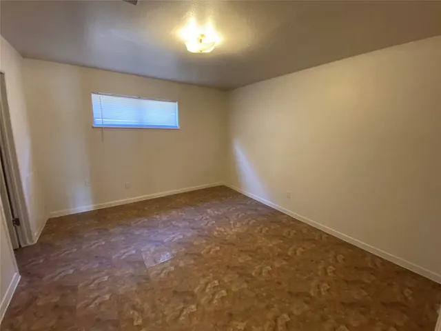 an empty room with a empty space