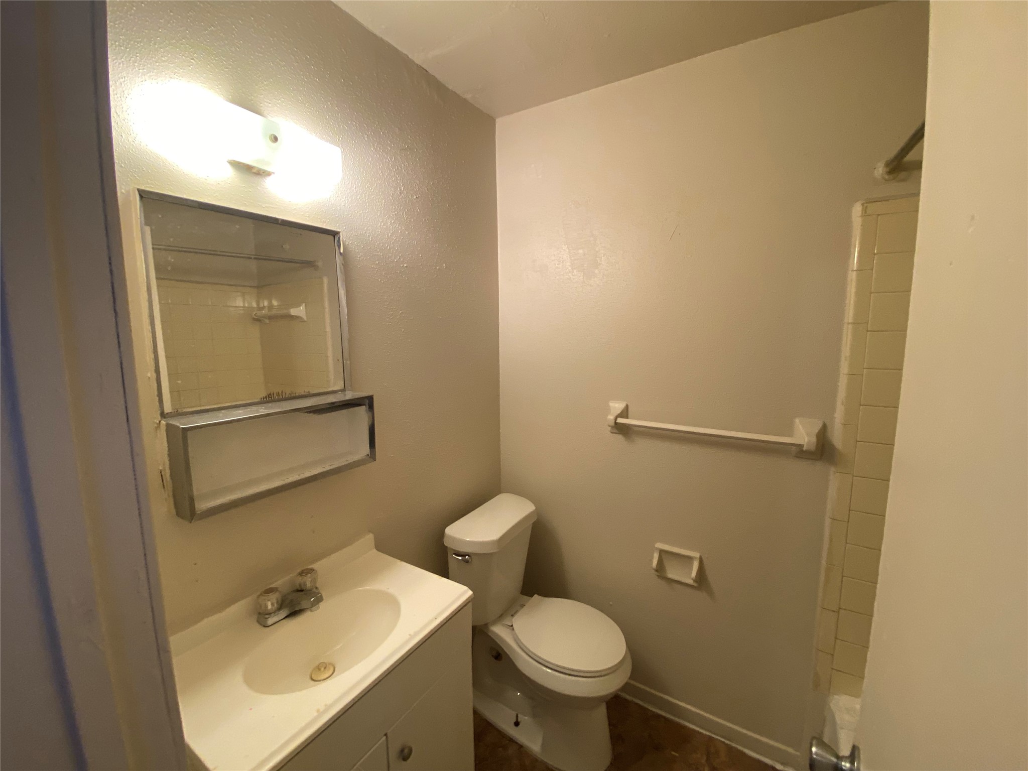 9425 Scott Street, Unit 37 Houston, TX 77051 - Photo 10 of 10 a bathroom with a sink toilet and vanity