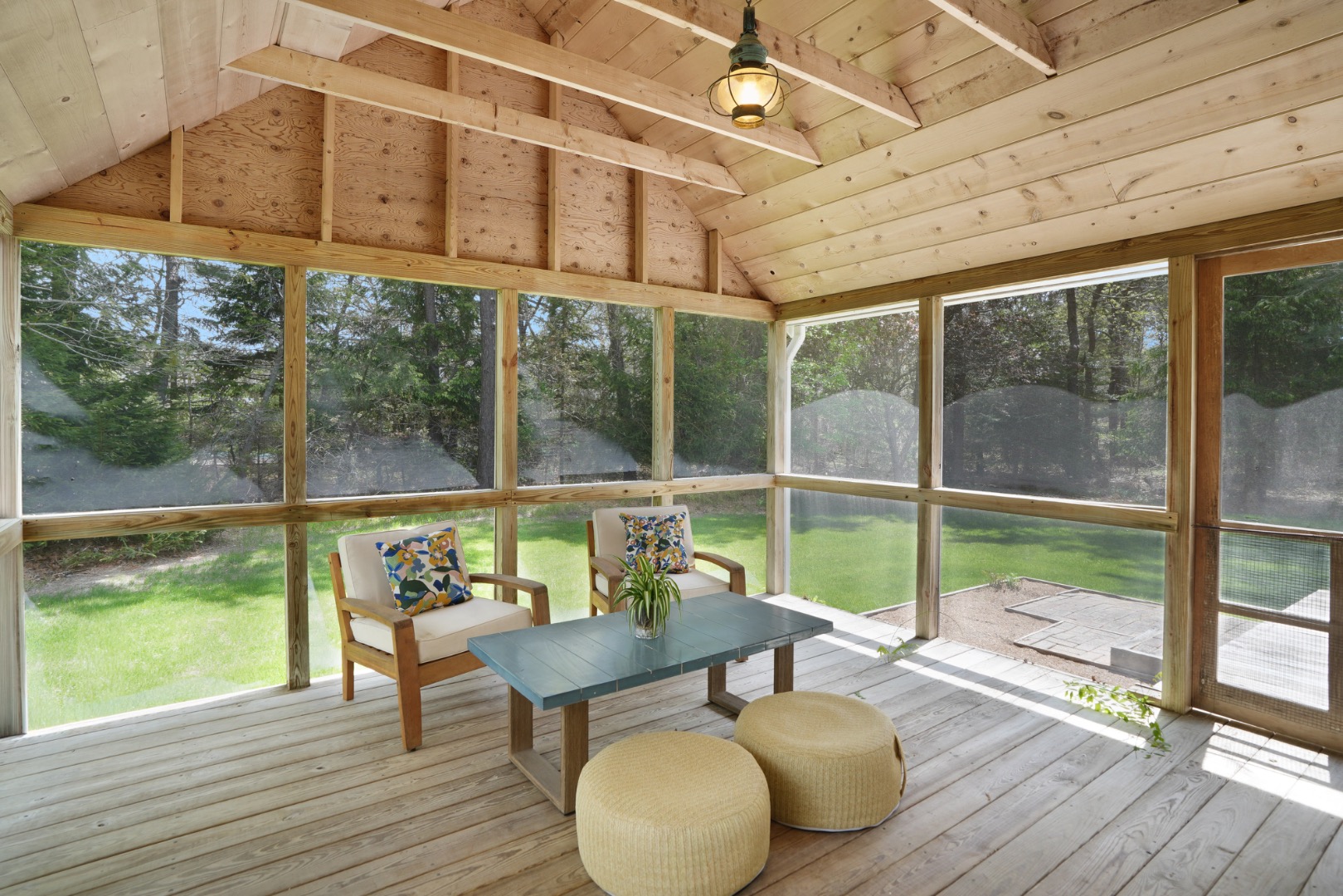 2 Cosmos Way Edgartown, MA 02539 - Photo 7 of 29 a balcony with wooden floor and glass door