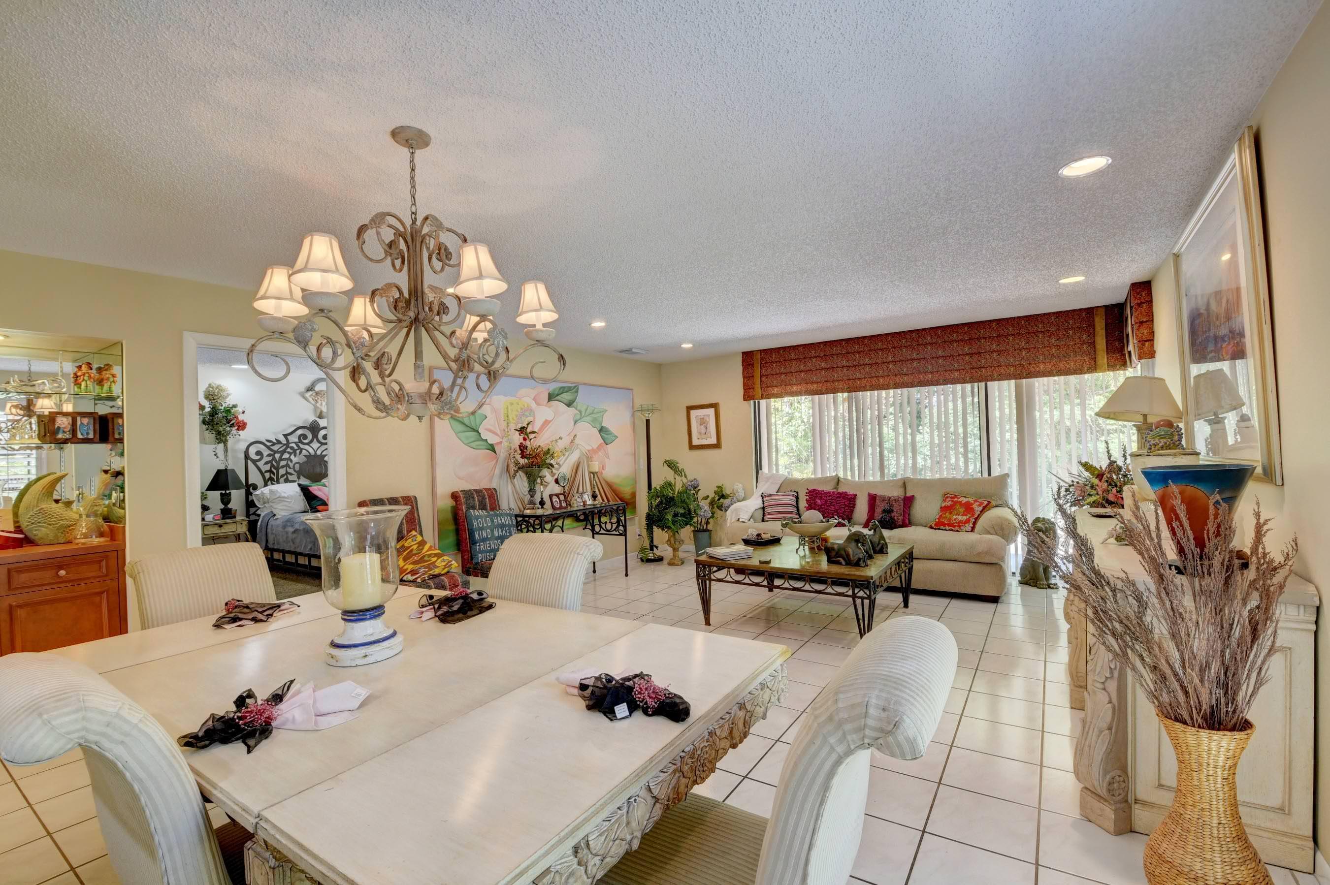 9827 Erica Court Boca Raton, FL 33496 - Photo 7 of 29 LARGE LIVING ROOM DINING AREA