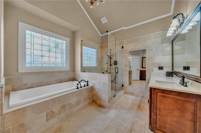 an aerial view of a city with lots of residential buildings