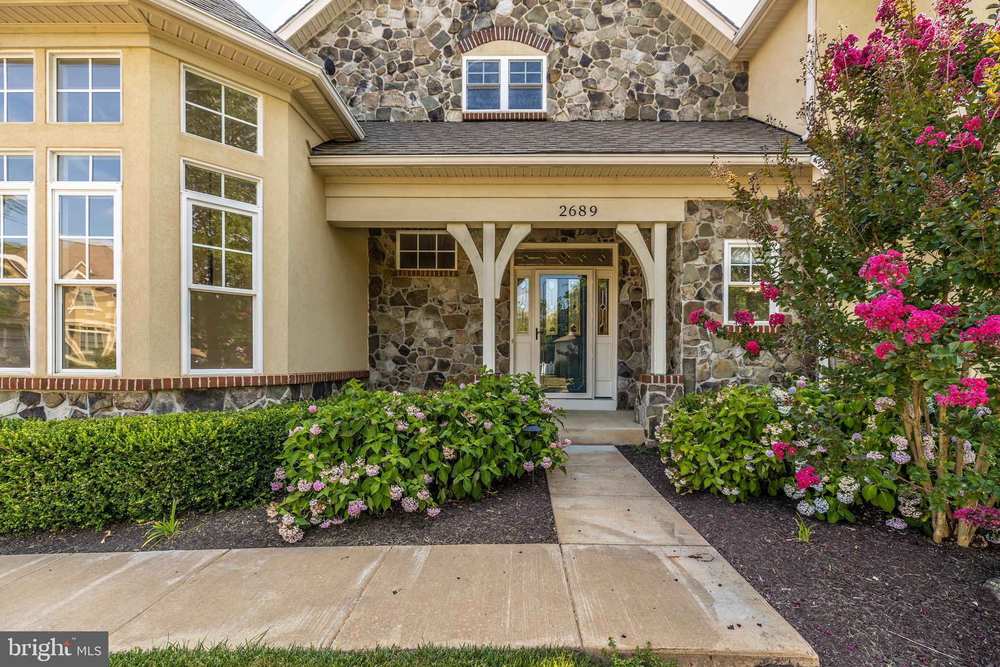 2689 Brook Valley Road Frederick, MD 21701 - Photo 54 of 94 Pretty Walk Way to the Front Door
