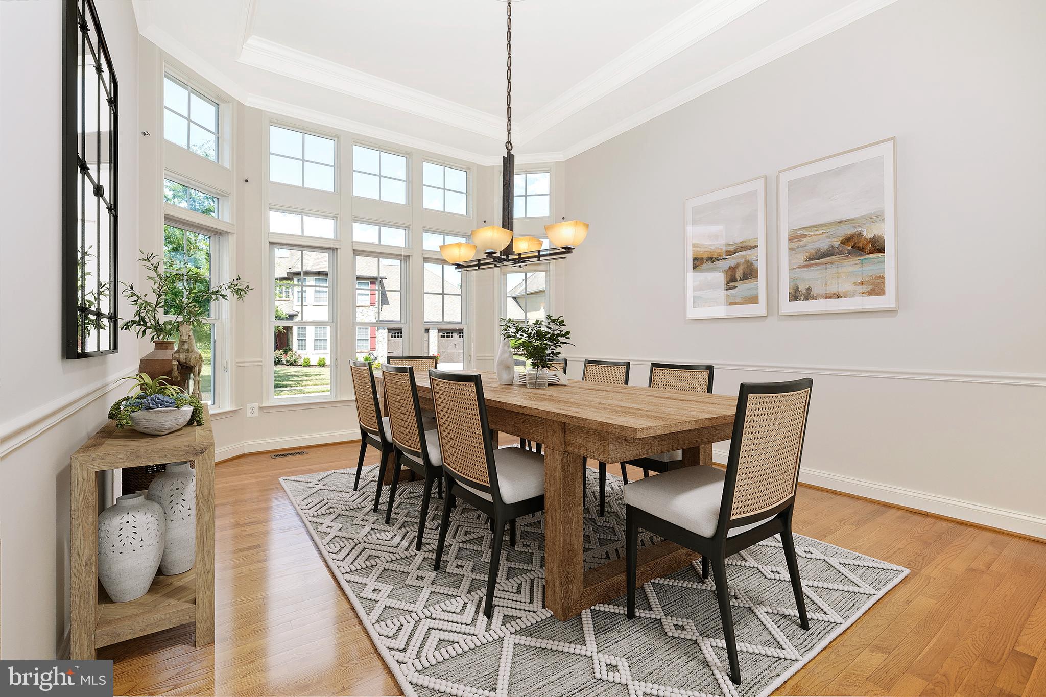 2689 Brook Valley Road Frederick, MD 21701 - Photo 8 of 94 Virtual Staging of the Beautiful Dining Room