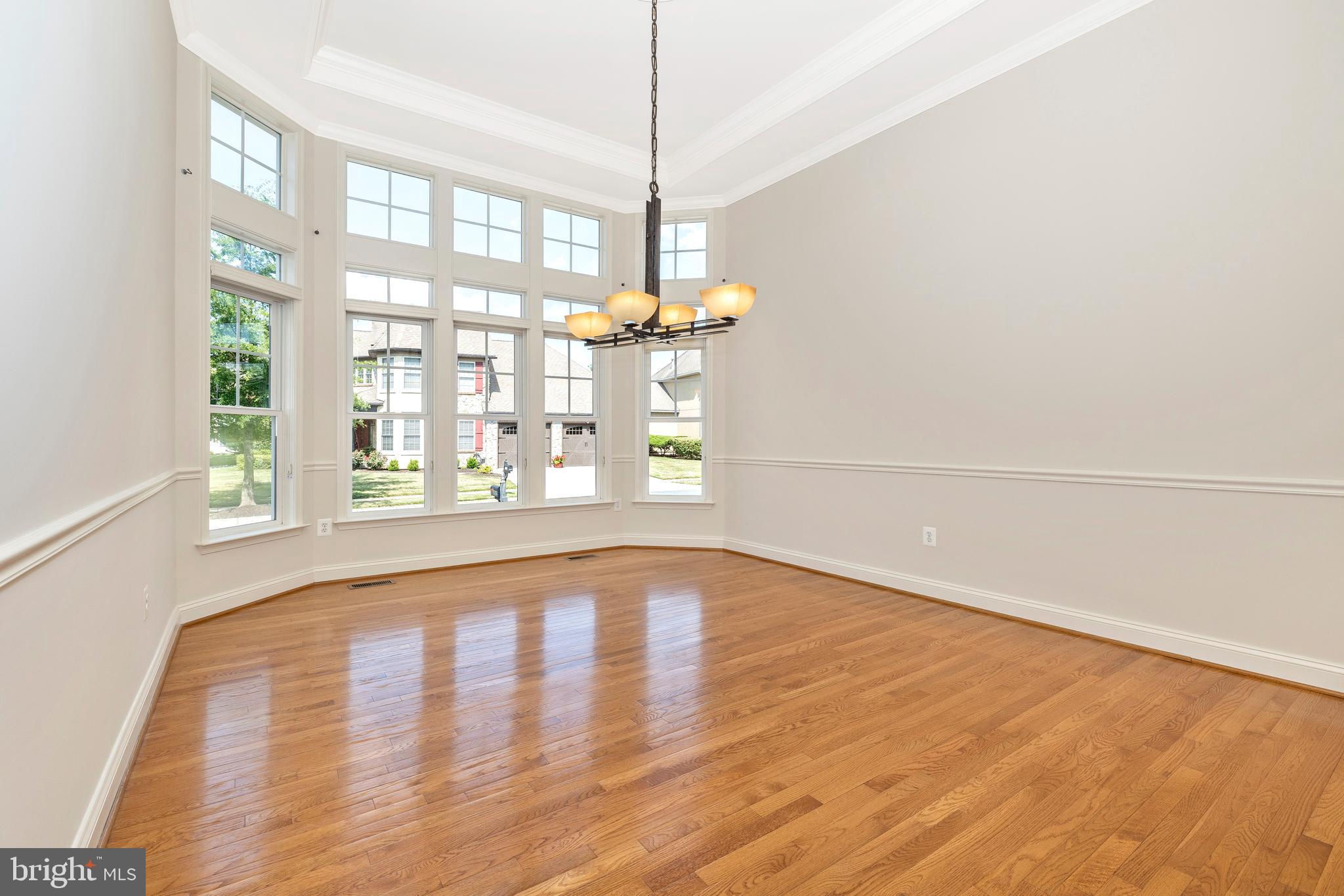 2689 Brook Valley Road Frederick, MD 21701 - Photo 9 of 94 Dining Room Has A Tray Ceiling & Chair Rail