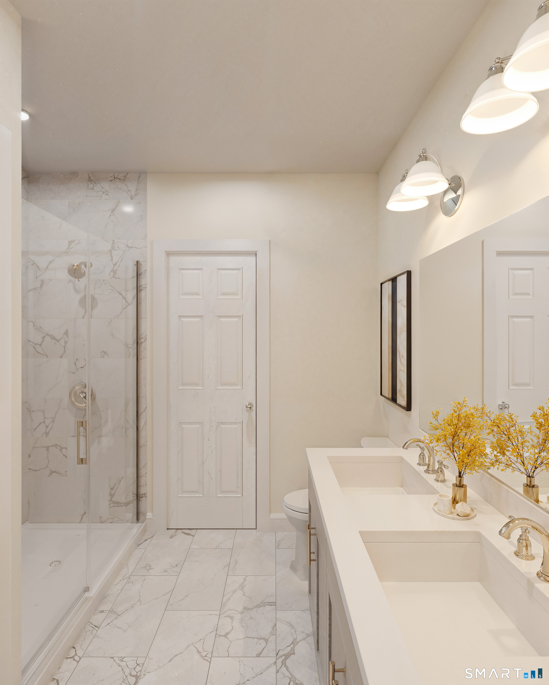 North Benson Road, Unit 56 Middlebury, CT 06762 - Photo 6 of 9 Primary En-suite Bath