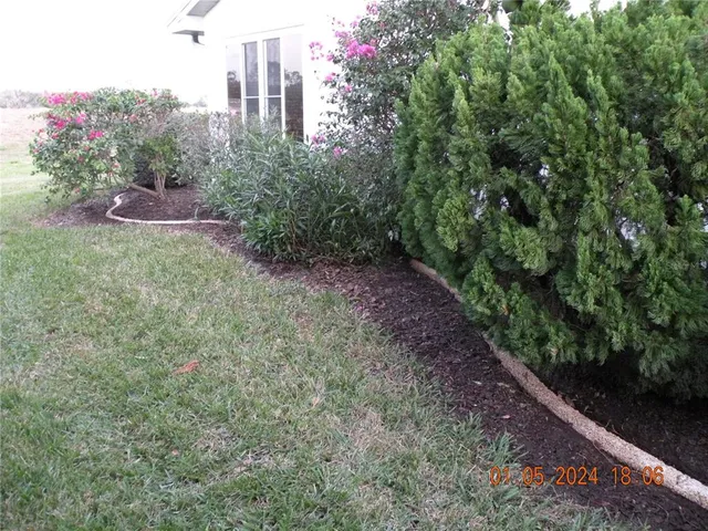 a view of a park with slide