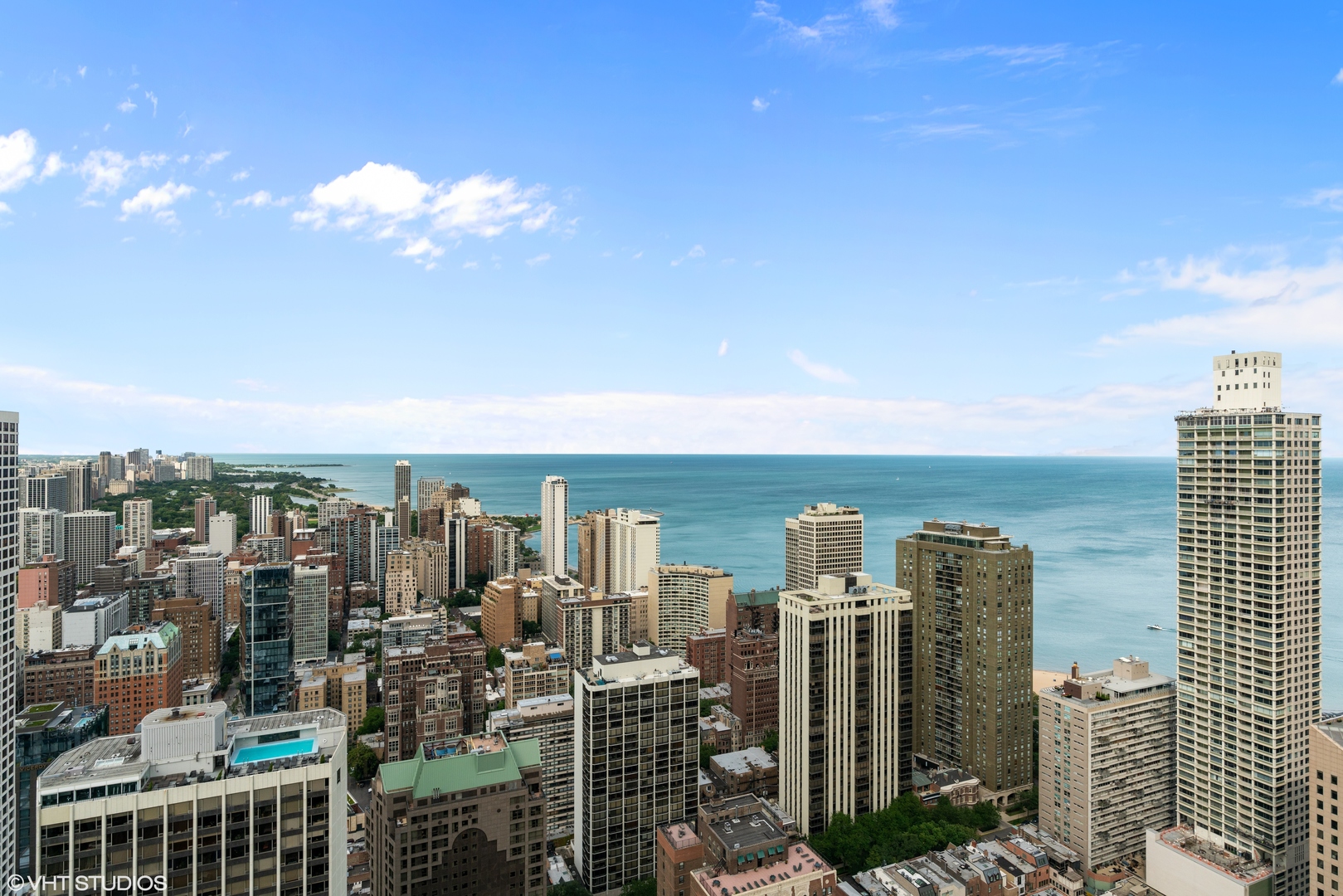 11 East Walton Street, Unit 4202 Chicago, IL 60611 - Photo 42 of 48 a view of a city with tall buildings