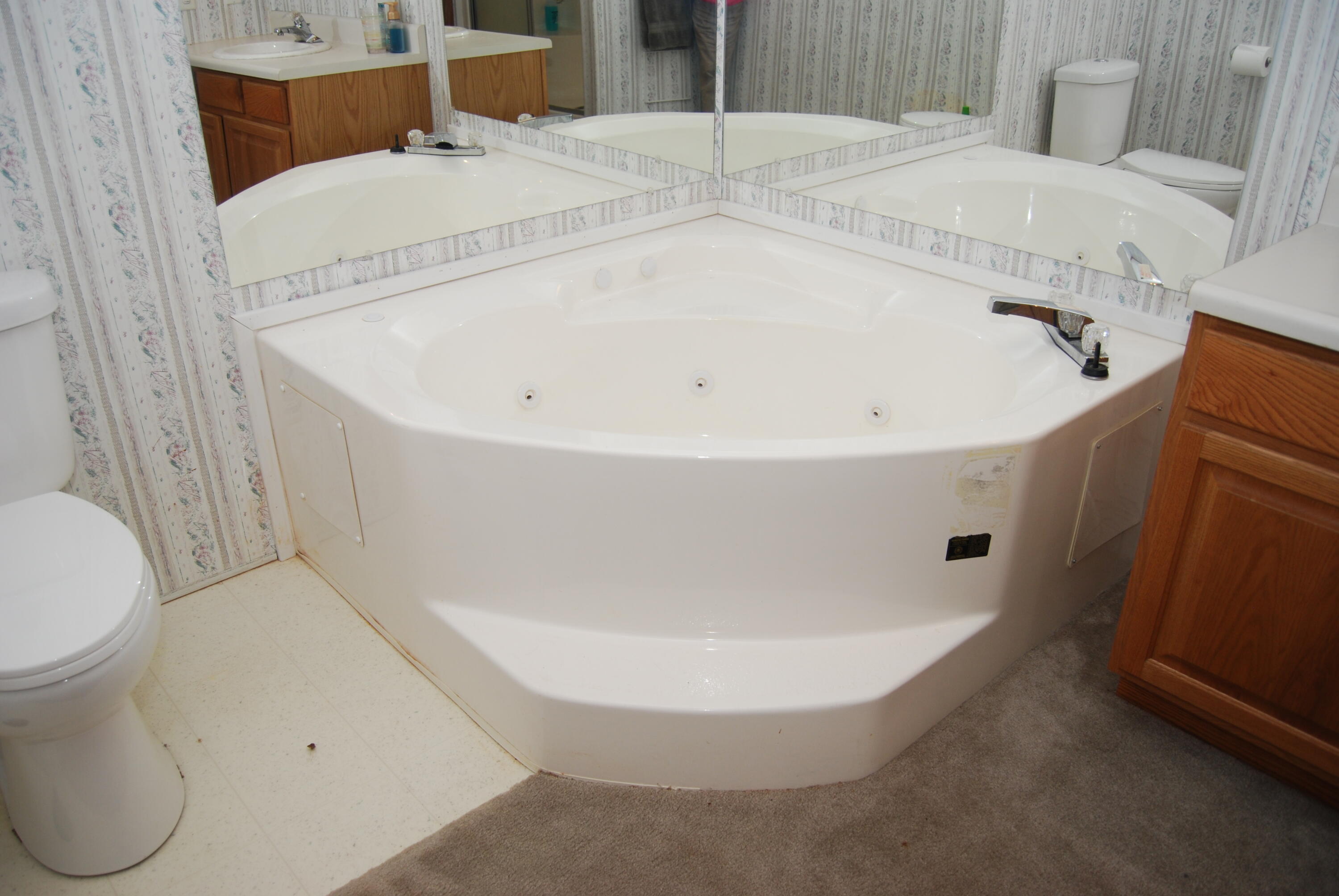 N11490 Nelson Road Athelstane, WI 54177 - Photo 18 of 39 Master Tub