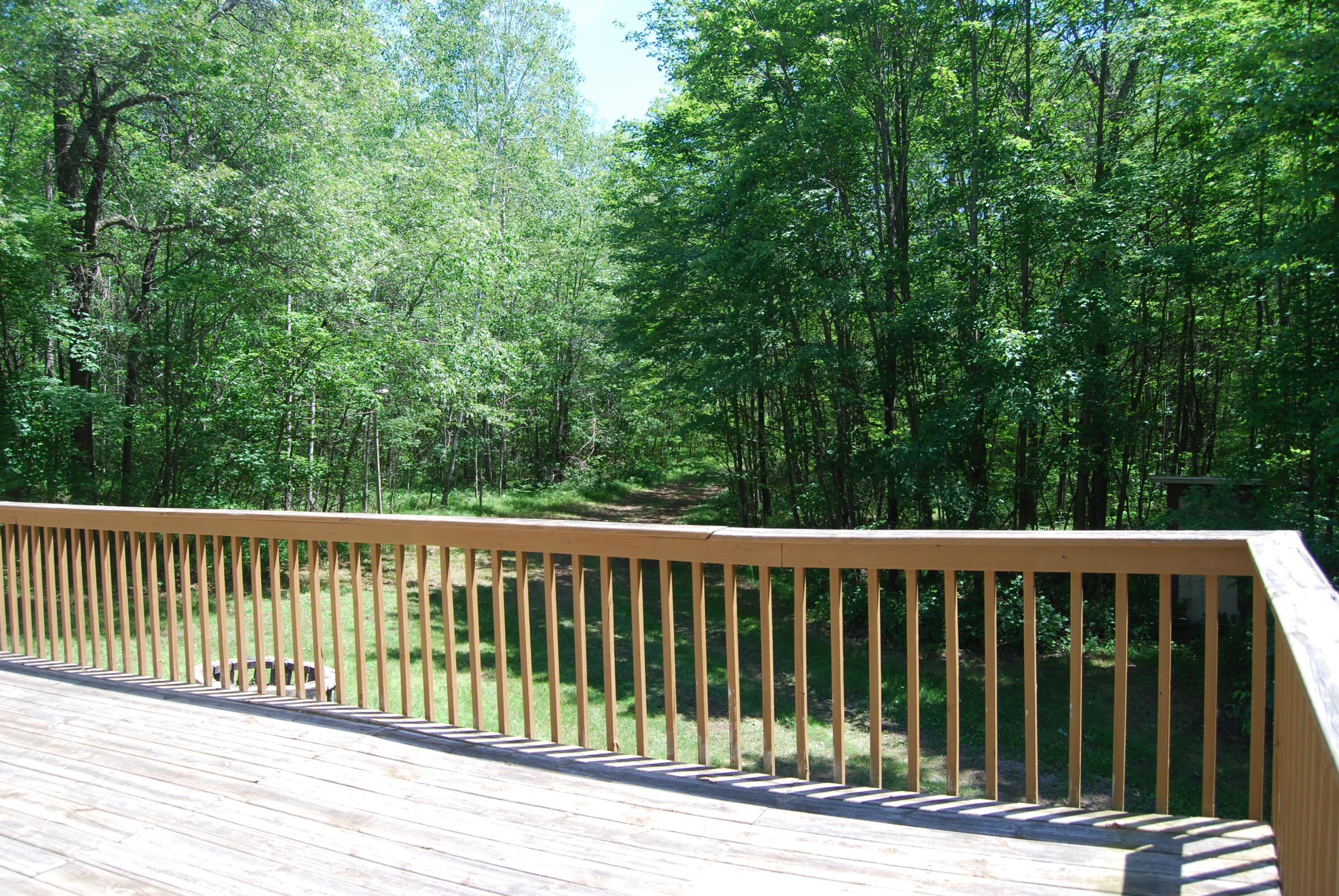 N11490 Nelson Road Athelstane, WI 54177 - Photo 3 of 39 View off LARGE DECK