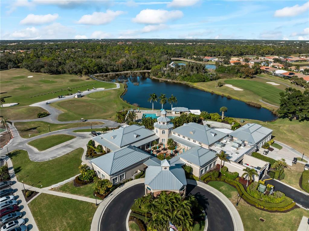 918 Chickadee Drive Venice, FL 34285 - Photo 67 of 85 an aerial view of a house with a outdoor space