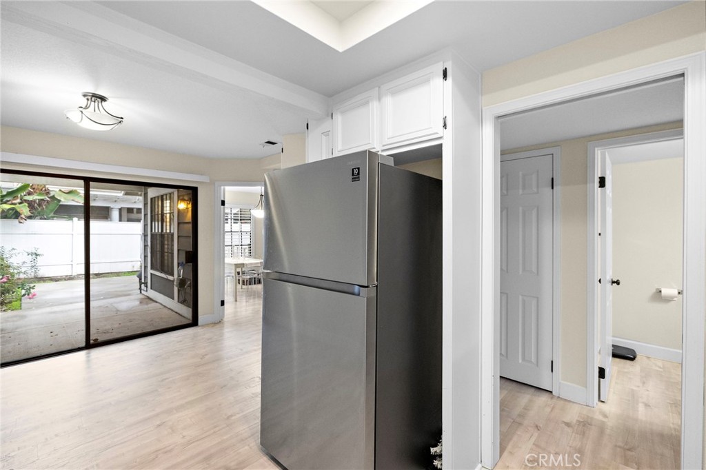 6 Fieldflower Irvine, CA 92614 - Photo 14 of 37 a kitchen with stainless steel appliances a refrigerator and a window