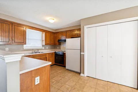 a view of a bathroom with a shower
