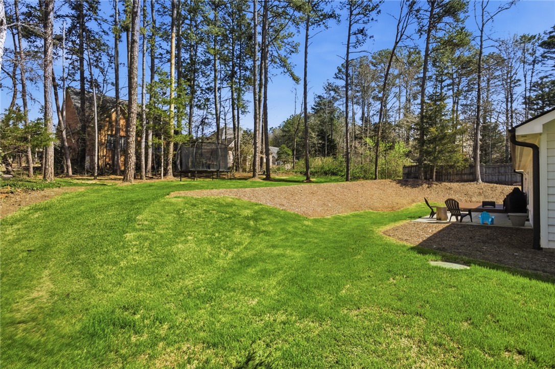 119 Brook Lane Seneca, SC 29672 - Photo 36 of 43 This expansive backyard offers ample green space and a dedicated patio area.