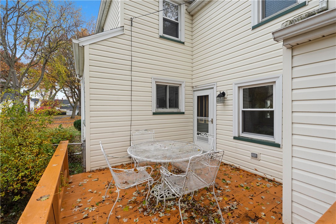 205 Daley Boulevard Irondequoit, NY 14617 - Photo 24 of 27 back deck