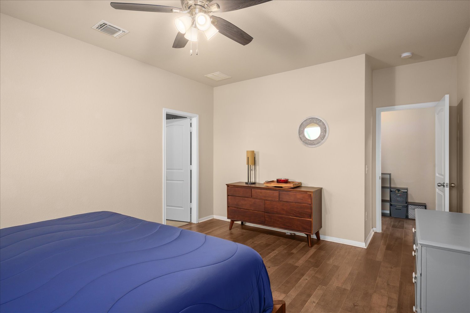 717 Kaluga Trail Leander, TX 78641 - Photo 16 of 40 a bedroom with bed and window