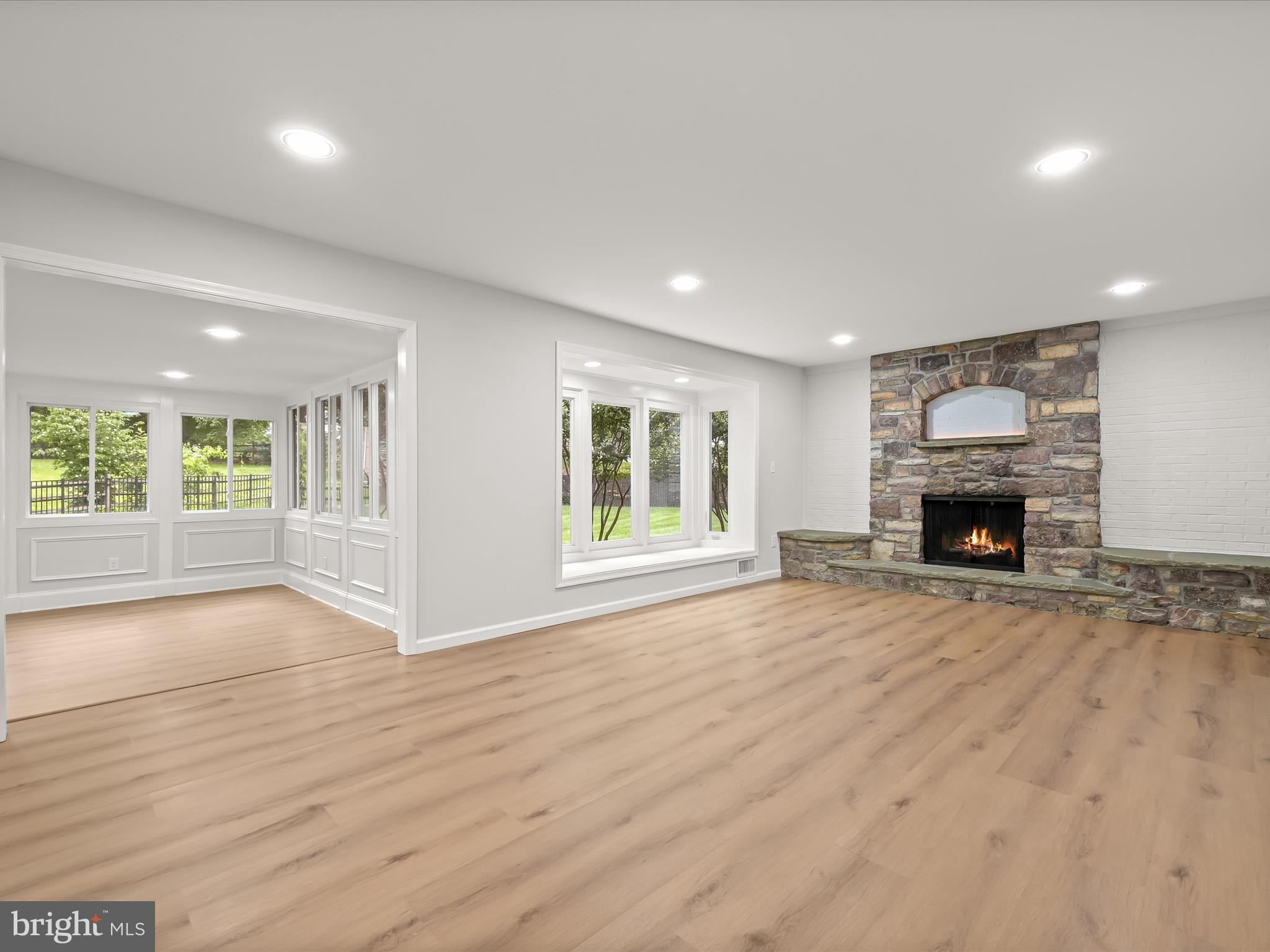 8018 Martown Road Laurel, MD 20723 - Photo 28 of 64 Family room and sunroom