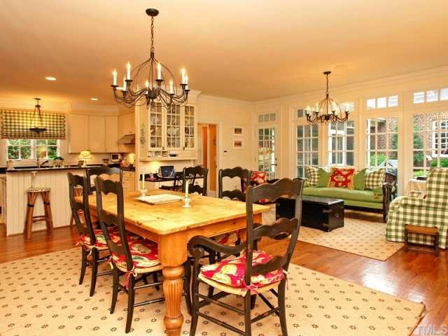 2305 Anderson Drive Raleigh, NC 27609 - Photo 6 of 12 View of the breakfast room and sitting area.