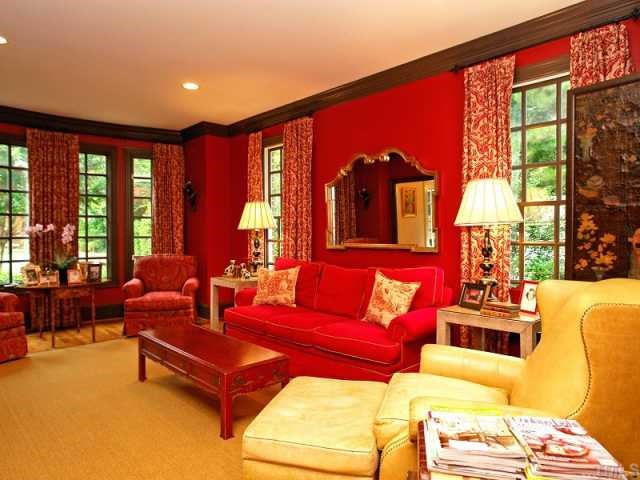 2305 Anderson Drive Raleigh, NC 27609 - Photo 9 of 12 The family room exhibits comfort and style accentuated by a bay window.
