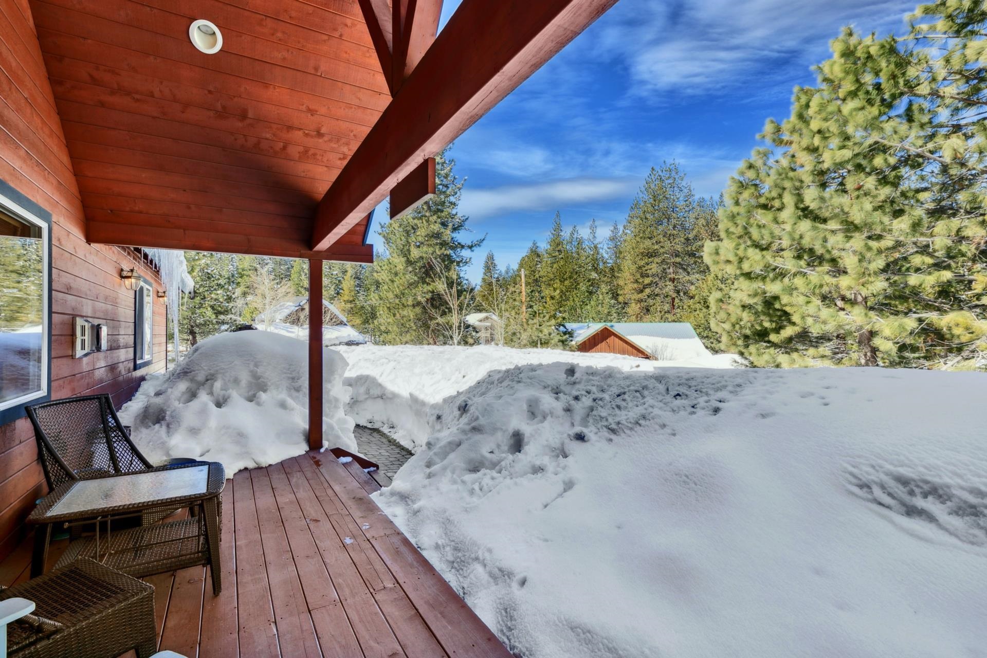 10383 Sugar Pine Road Truckee, CA 96161 - Photo 7 of 21 a view of outdoor space with seating space