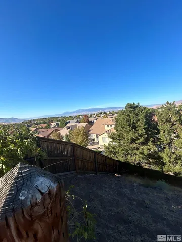 a view of a sky from a balcony