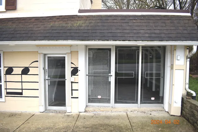 a view of open space with street