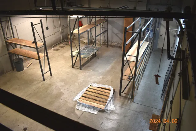 a view of sitting area