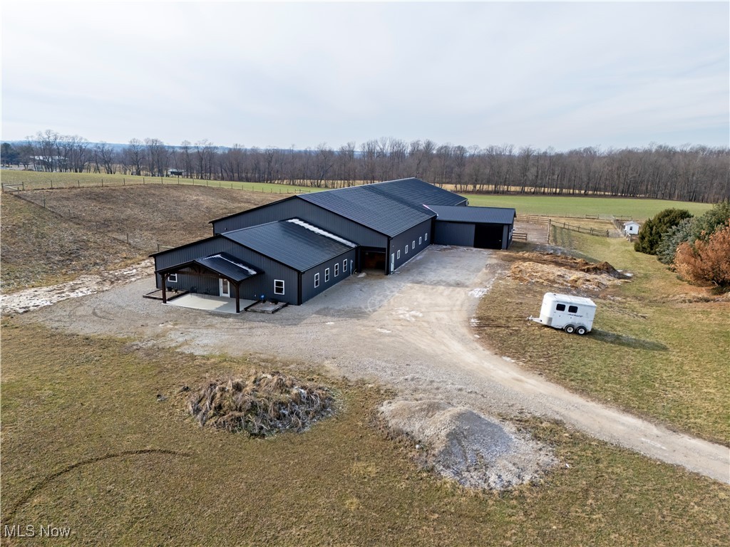8995 Ridge Road Wooster, OH 44691 - Photo 42 of 50 Aerial view of sparsely populated area