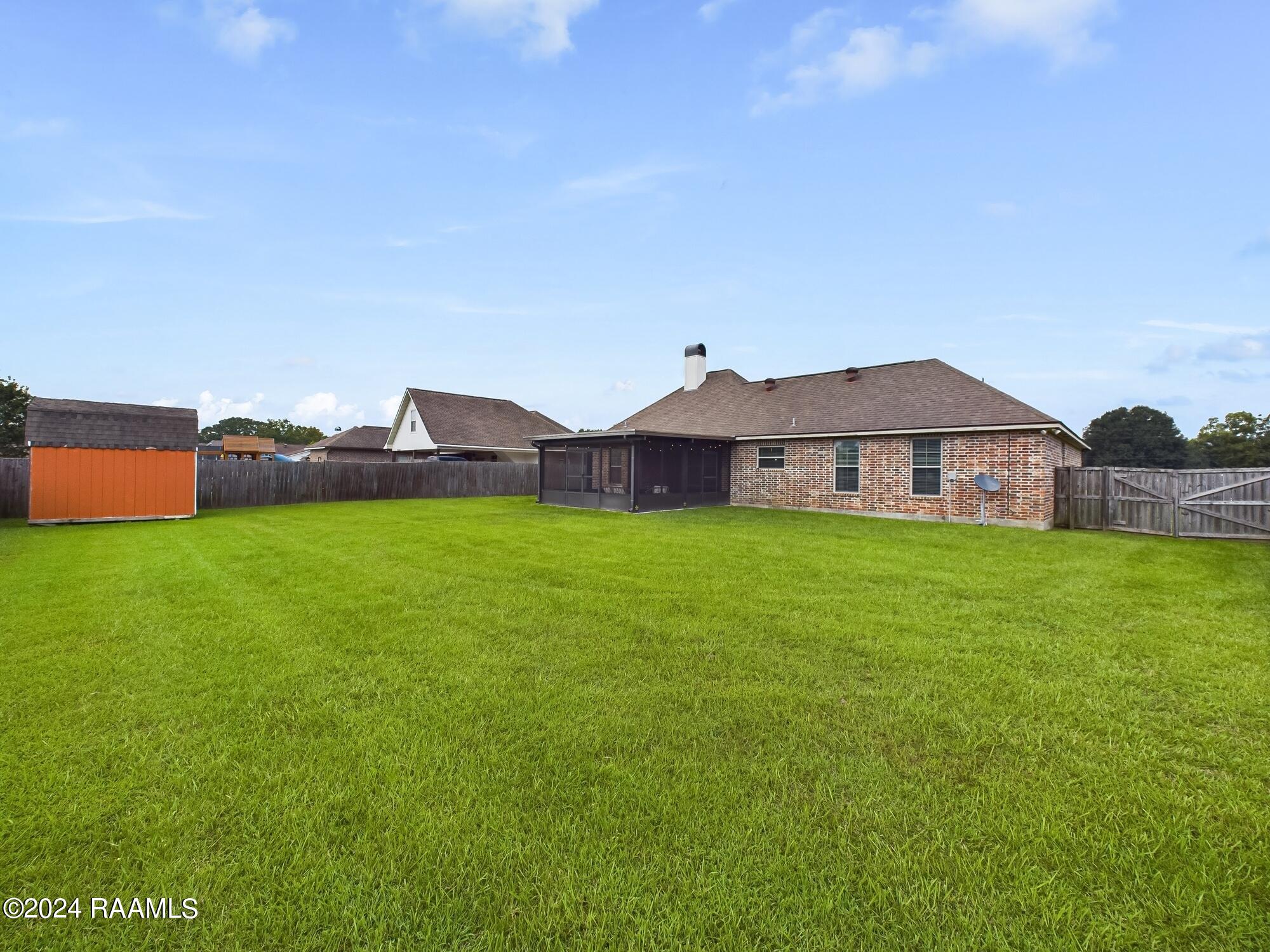 106 Sawtooth Road Carencro, LA 70520 - Photo 31 of 32 Backyard