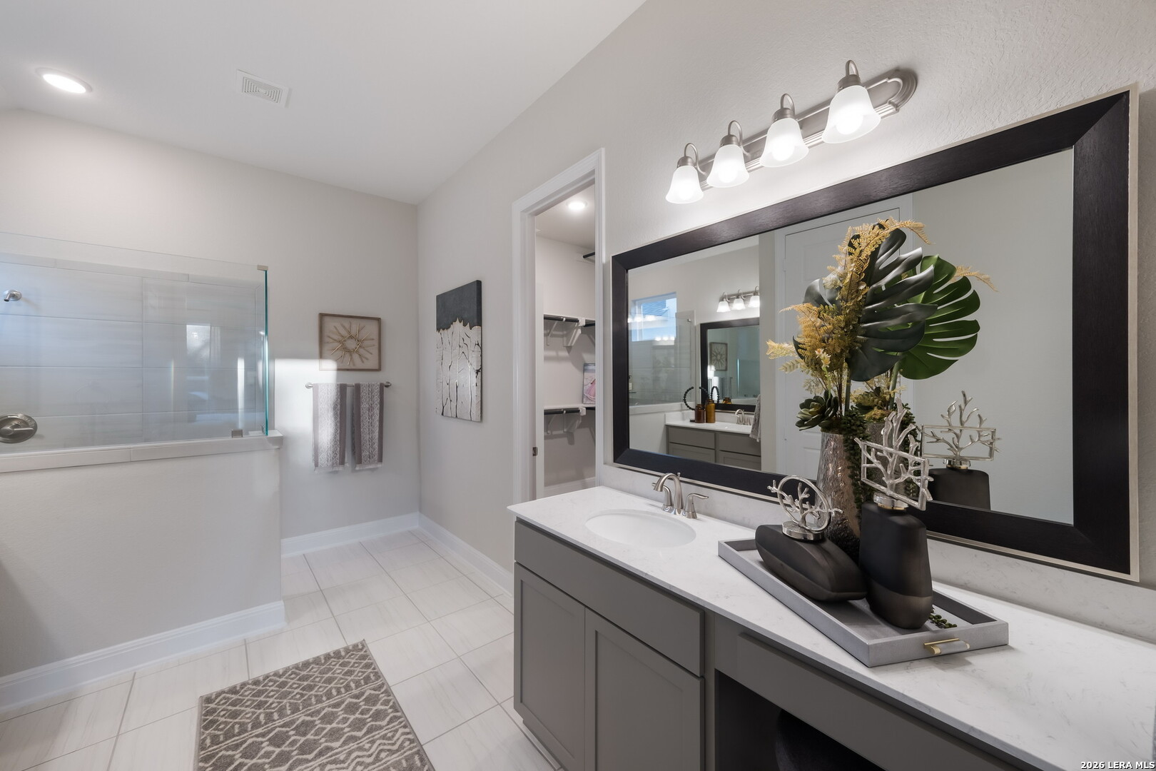 417 Fandango Boerne, TX 78006 - Photo 16 of 37 a room with a table gym equipment and view kitchen