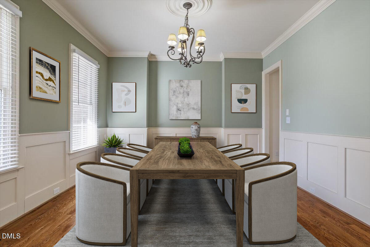 12820 River Dance Drive Raleigh, NC 27613 - Photo 6 of 86 a dining room with furniture and window