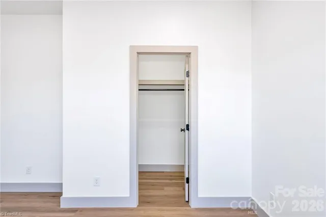 a view of empty room