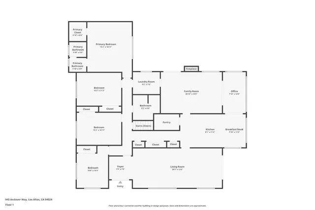 $4,188,888 | 945 Andover Way, Los Altos, CA 94024