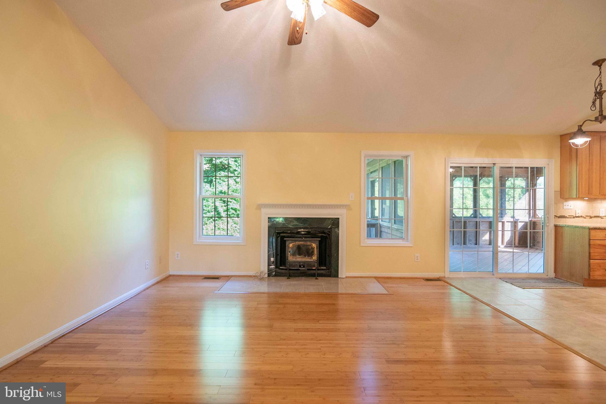 920 Doom Peak Road Linden, VA 22642 - Photo 29 of 62 Family room with woodstove insert