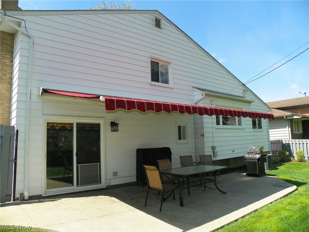 6447 Hamden Road Parma Heights, OH 44130 - Photo 31 of 37 With Sun Setter awning.