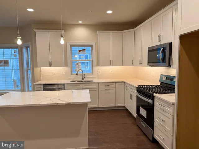 a view of a golf course with a trees