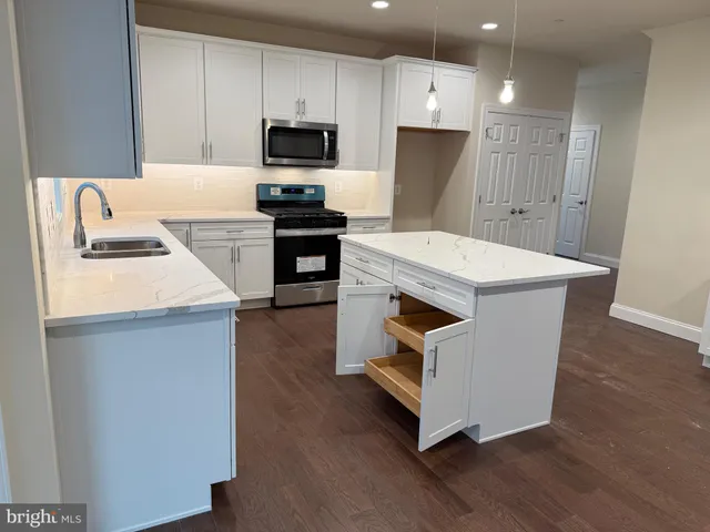 a view of a balcony with a chandelier