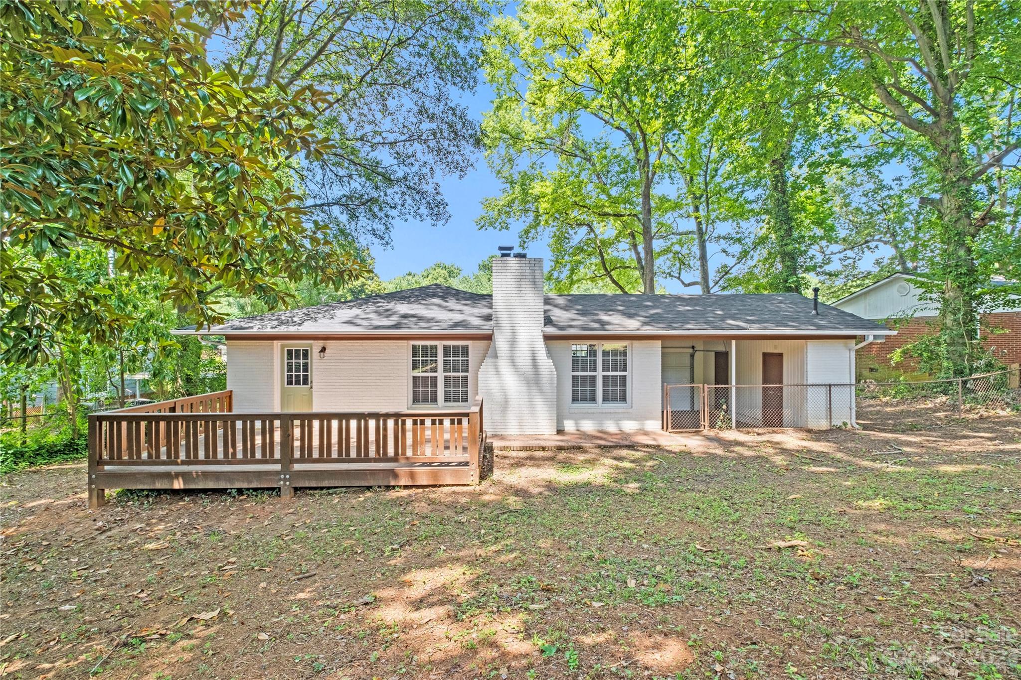 3522 Enfield Road Charlotte, NC 28205 - Photo 32 of 32 a front view of a house with garden